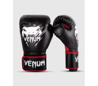 Venum Contender Boxing Gloves (For Kids)-BlackRed