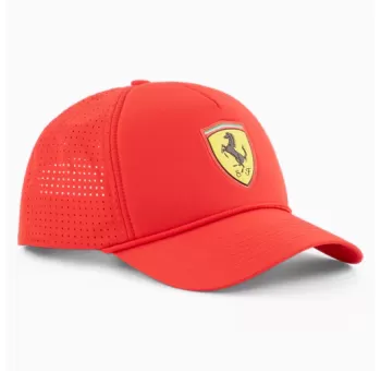 Ferrari Race Trucker Cap Rosso Corsa