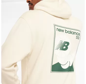 New Balance French Terry Relaxed 550 Hoodie