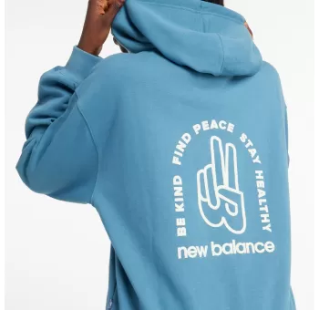 New Balance French Terry Oversized Peace Hoodie