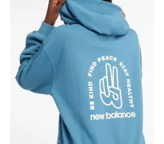 New Balance French Terry Oversized Peace Hoodie