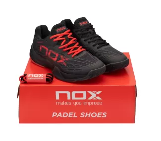 CHAUSSURE AT10 LUX NOIR ROUGE