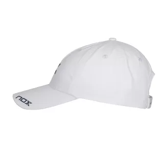 CASQUETTE NOX BLANCHE LOGO BLEU