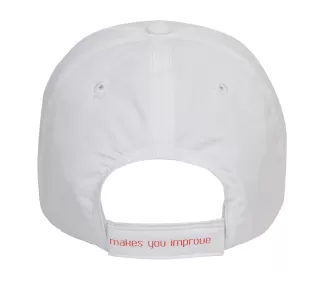 CASQUETTE NOX BLANCHE LOGO ROUGE