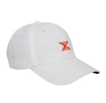 CASQUETTE NOX BLANCHE LOGO ROUGE