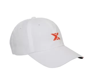 CASQUETTE NOX BLANCHE LOGO ROUGE