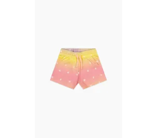 Short Lifestyle Champion Rose Jaune pour Fille - Mode Enfant Confortable