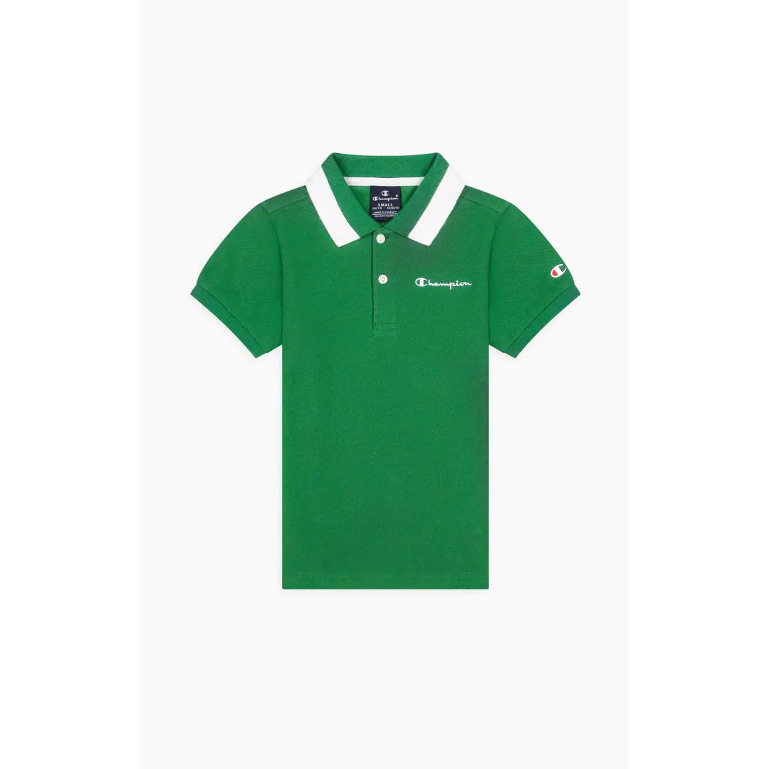 Polo Lifestyle Champion Vert pour Garçon - Mode enfant