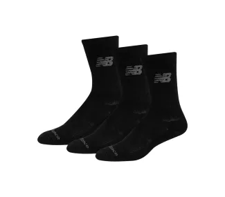 Performance Cotton Cushioned Crew Socks - Pack of 3