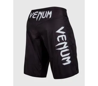 Venum "Light" Fightshorts - BlackWhite 0722 | Vêtements de combat de qualité