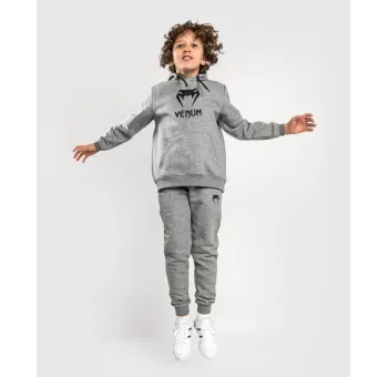 Venum Classic Hoodie For Kids in Heather Grey 07