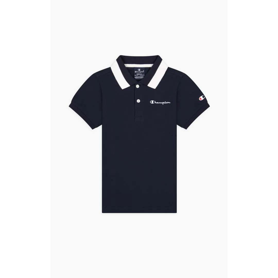 Polo Lifestyle Champion Bleu pour Garçon | Vêtements Décontractés