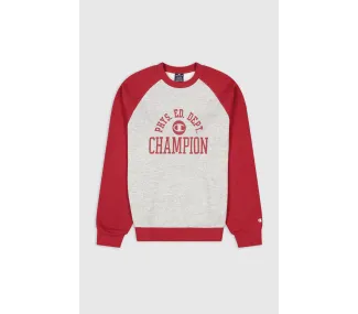 Sweat-shirt Lifestyle Champion Rouge Blanc Homme | Mode Homme