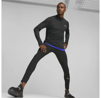 PUMA RUN FAVORITE LONG TIGHT M Black - High-Quality Sportswear