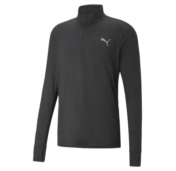 RUN FAVORITE 14 ZIP M PUMA Black - Vêtements de sport de qualité