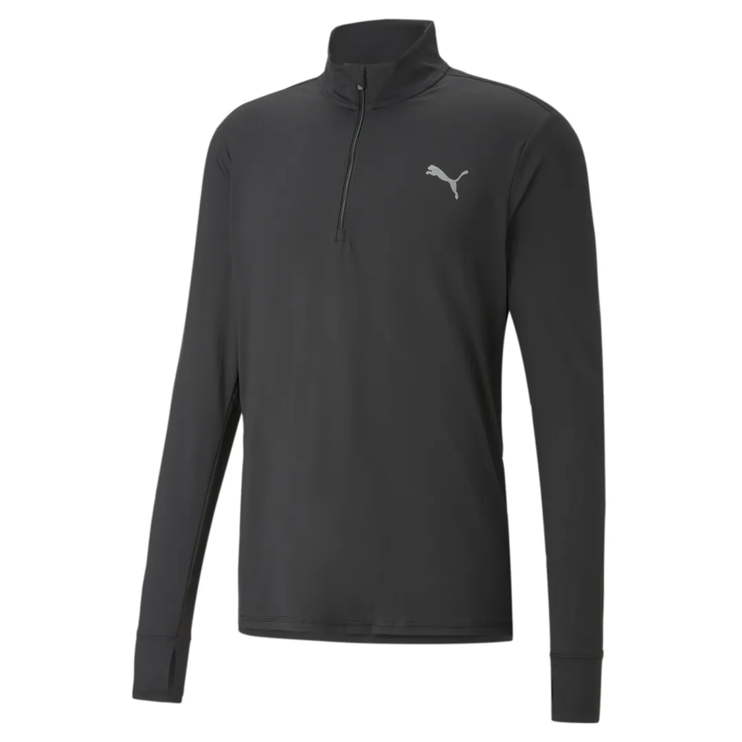 RUN FAVORITE 14 ZIP M PUMA Black - Vêtements de sport de qualité