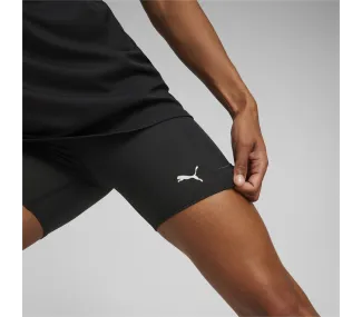 PUMA Black RUN FAVORITE SHORT TIGHT W - Women's Athletic Wear