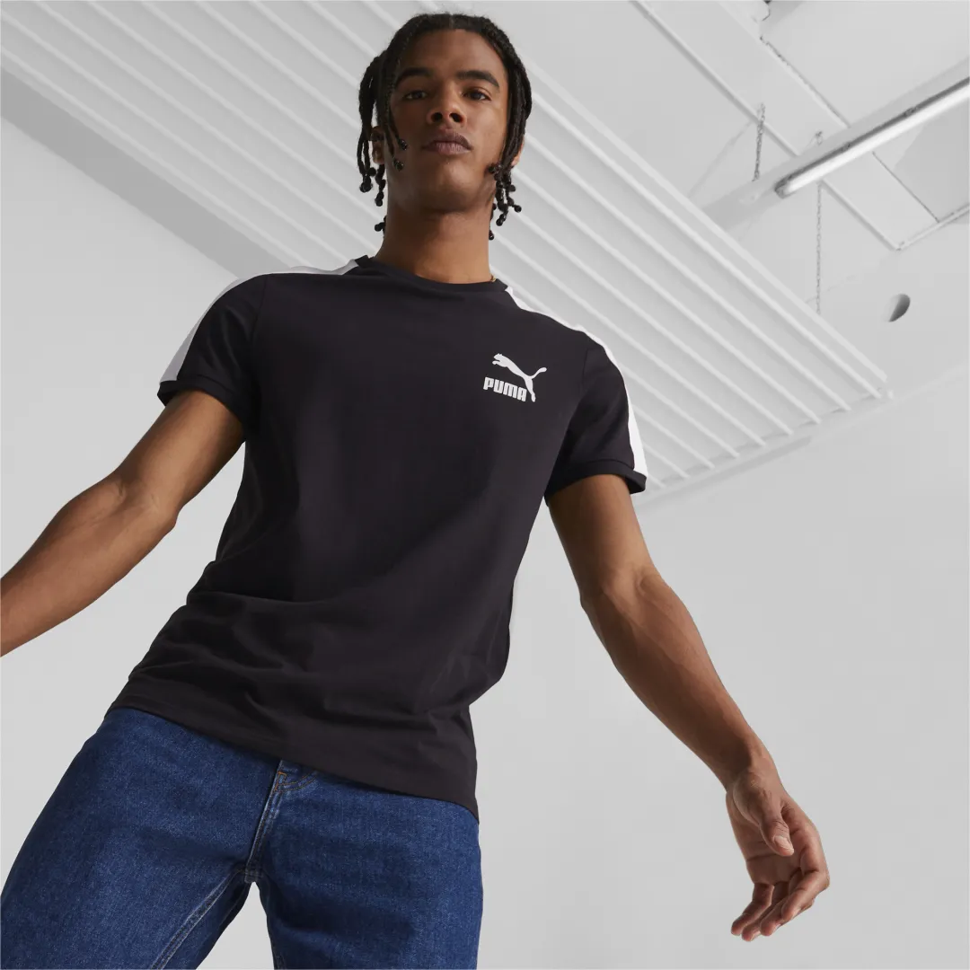 T7 ICONIC Tee PUMA Black | T-shirt de Sport Haute Qualité