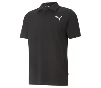 ESS Pique Polo Puma Black-cat - Polo de Golf Homme