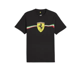 PUMA Ferrari Race Big Shield Heritage Bl | Vêtements de Course de Haute Qualité