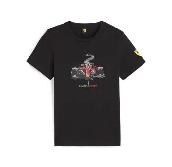 Ferrari Race Kids Graphic Tee PUMA Black | Enfants | Vêtements de sport