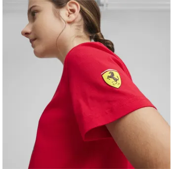 Tee-Shirt Graphique Ferrari Race pour Enfants - Rosso Cors