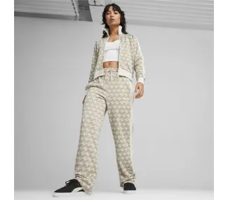 T7 AOP Straight Leg Track Pants Prairie - Confort et Style