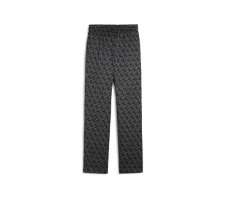 PUMA T7 AOP Straight Leg Track Pants Bla | Sportswear