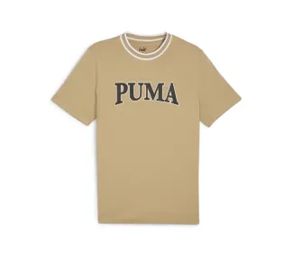 PUMA SQUAD Big Graphic Tee Prairie Tan - T-shirt de Sport