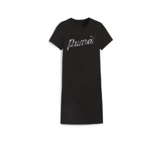 ESS+ BLOSSOM Dress G PUMA Black | Robe Sportive de Haute Qualité