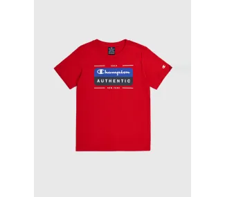 T-shirt Lifestyle Rouge Champion pour Garçon | Vêtements pour Enfants