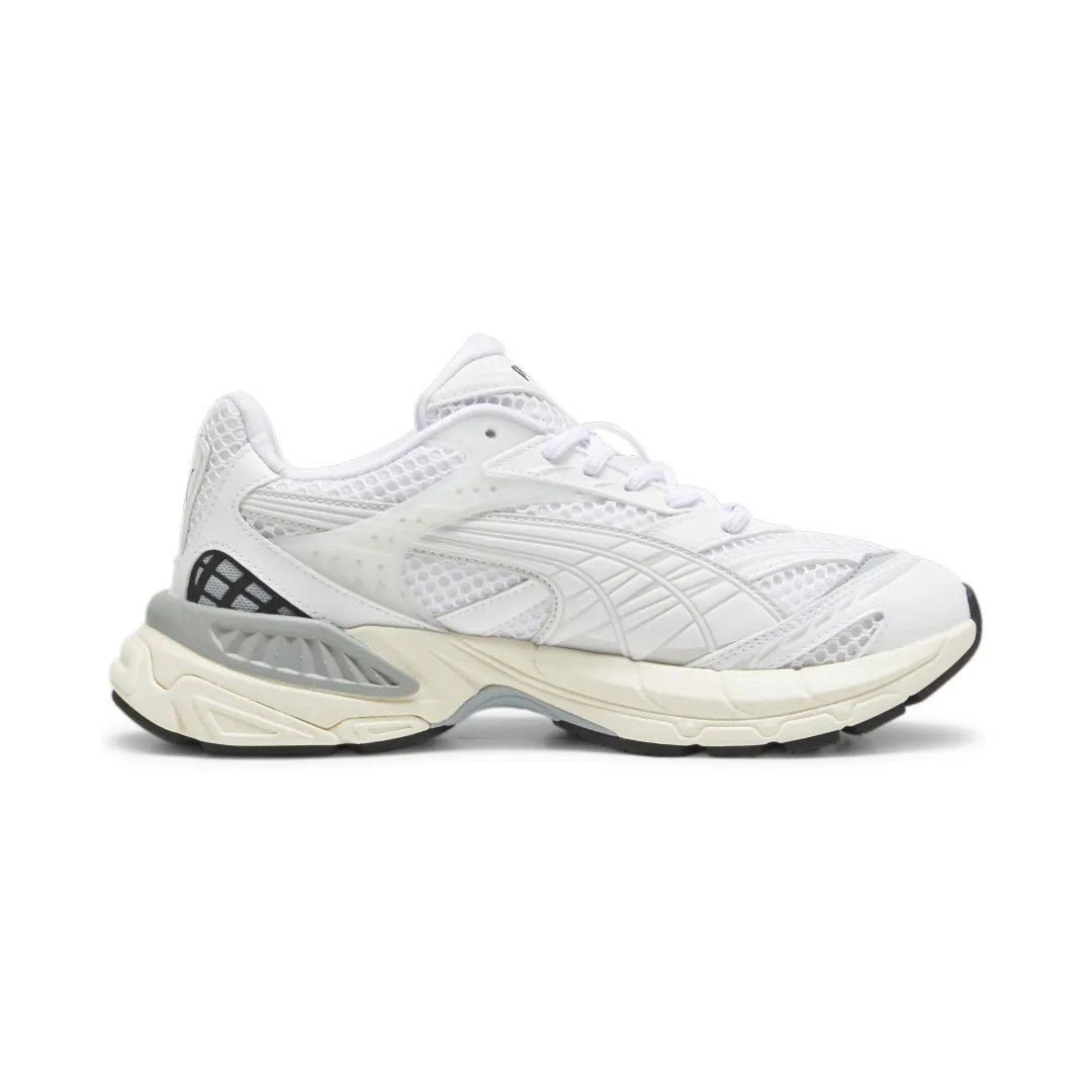 Velophasis PUMA White-Cool Mid Gray - Chaussures de Sport Tendance