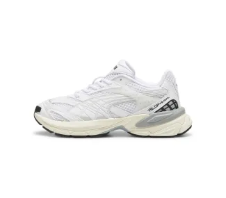 Velophasis PUMA White-Cool Mid Gray - Chaussures de Sport Tendance