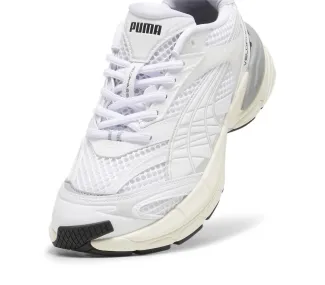 Velophasis PUMA White-Cool Mid Gray - Chaussures de Sport Tendance