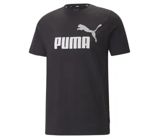 T-shirt ESS+ 2 Col Logo PUMA Black