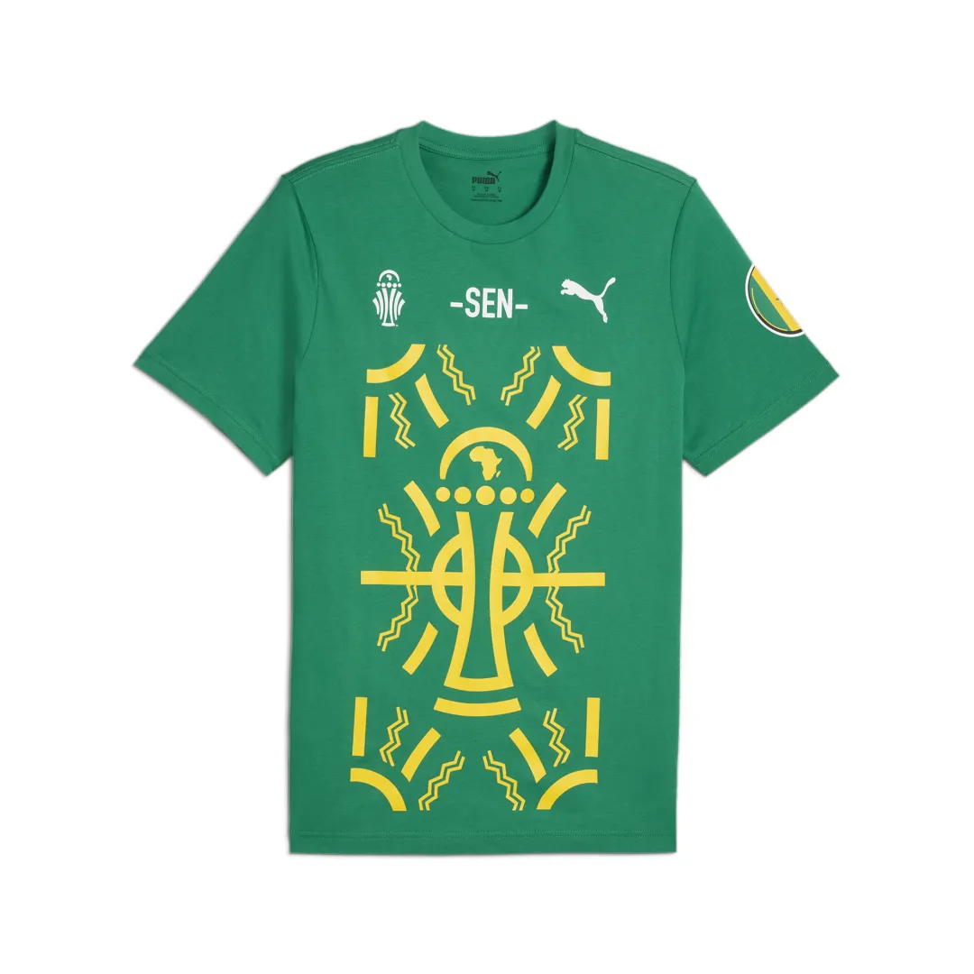 AFCON Tee Senegal Sport Green | Vêtements de Sport