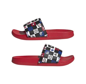 Sandales adilette comfort spiderman k - adidas pour enfants