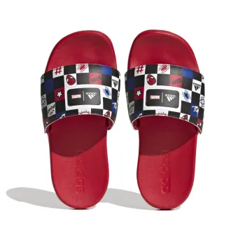 Sandales adilette comfort spiderman k - adidas pour enfants