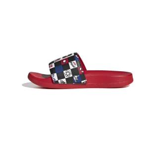 Sandales adilette comfort spiderman k - adidas pour enfants