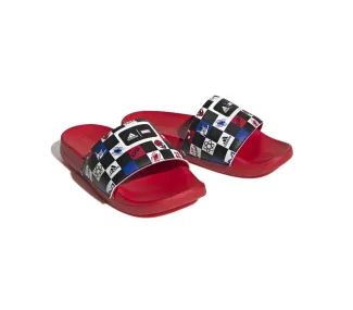 Sandales adilette comfort spiderman k - adidas pour enfants