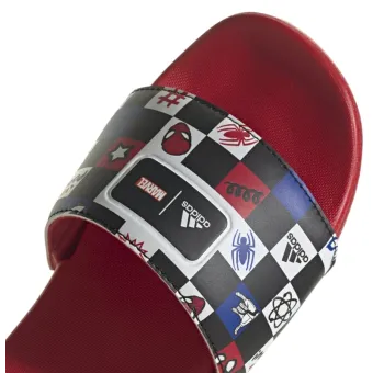 Sandales adilette comfort spiderman k - adidas pour enfants