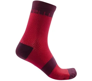 Chaussettes Castelli à Tissage Mesh - Confort et Tenue Excellente