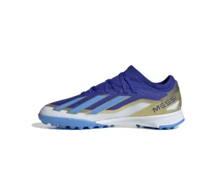 Chaussure Adidas Junior x crazyfast league tf j messi pour Terrain Turf