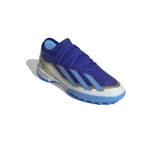 Chaussure Adidas Junior x crazyfast league tf j messi pour Terrain Turf