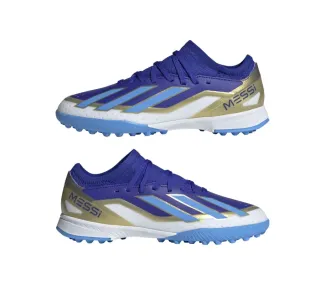 Chaussure Adidas Junior x crazyfast league tf j messi pour Terrain Turf