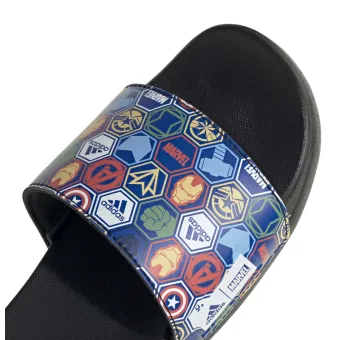 Sandales Adilette Comfort Avengers K pour Enfants d'Adidas et Marvel