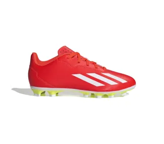 adidas X Crazyfast Club FXG J - Chaussure de Football Junior Légère et Confortable