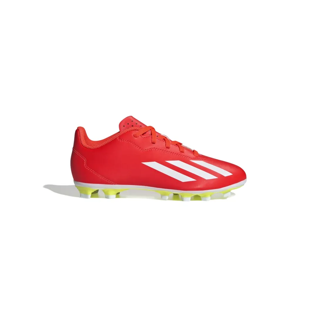 adidas X Crazyfast Club FXG J - Chaussure de Football Junior Légère et Confortable