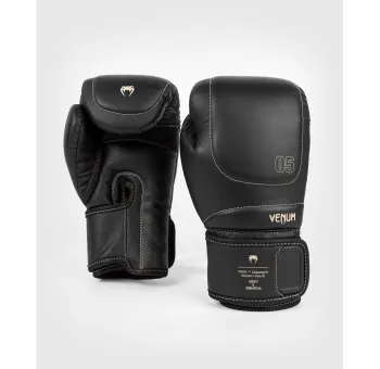 Venum Impact Evo Boxing Gloves - Black - 12 Oz | High-Quality Boxing Gear