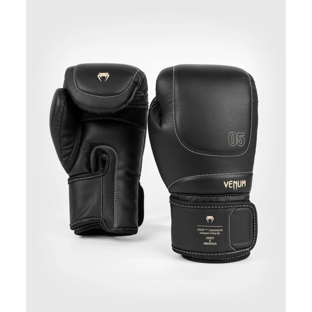 Venum Impact Evo Boxing Gloves - Black - 12 Oz | High-Quality Boxing Gear